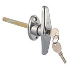 Meigu MS306-A-1 Garage Door T Locking Handle Cabinet Door T Handle Lock Gate Lock Shed Door T-handle Locking